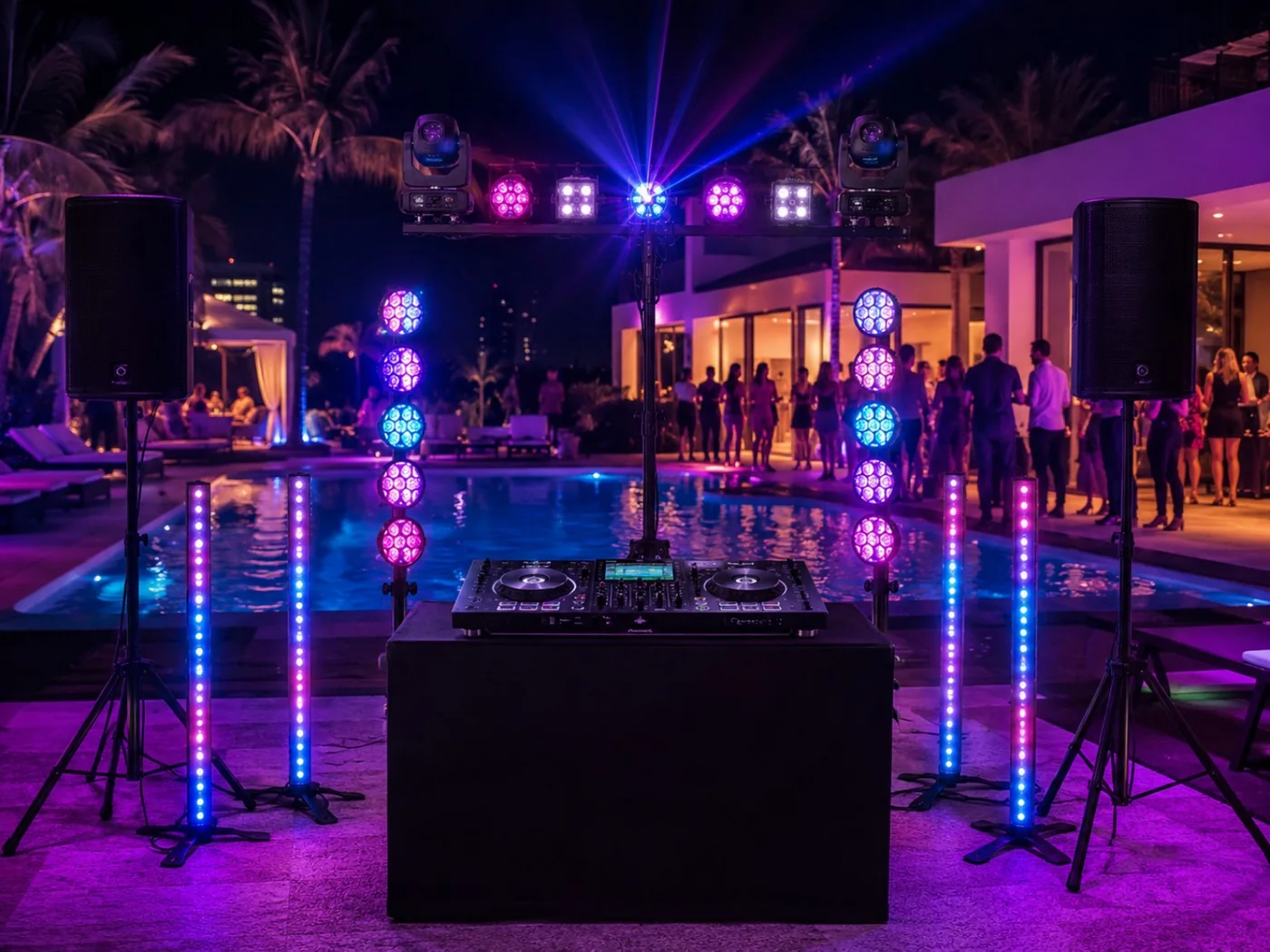 Pool Party Setup